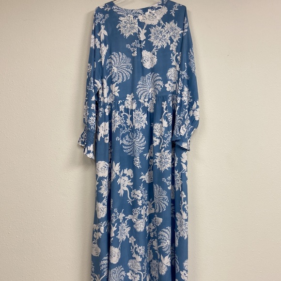 NWT HOUSE OF LACUNA Tuscany Boho Dress Sz Large Australian Luxury Resort Wear - Picture 9 of 14